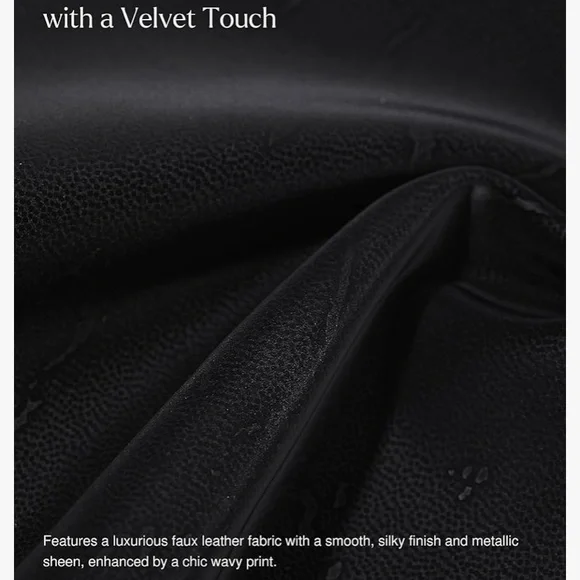 Black Shapewear Slip Dress with Contouring Fit - Picture 6 of 6